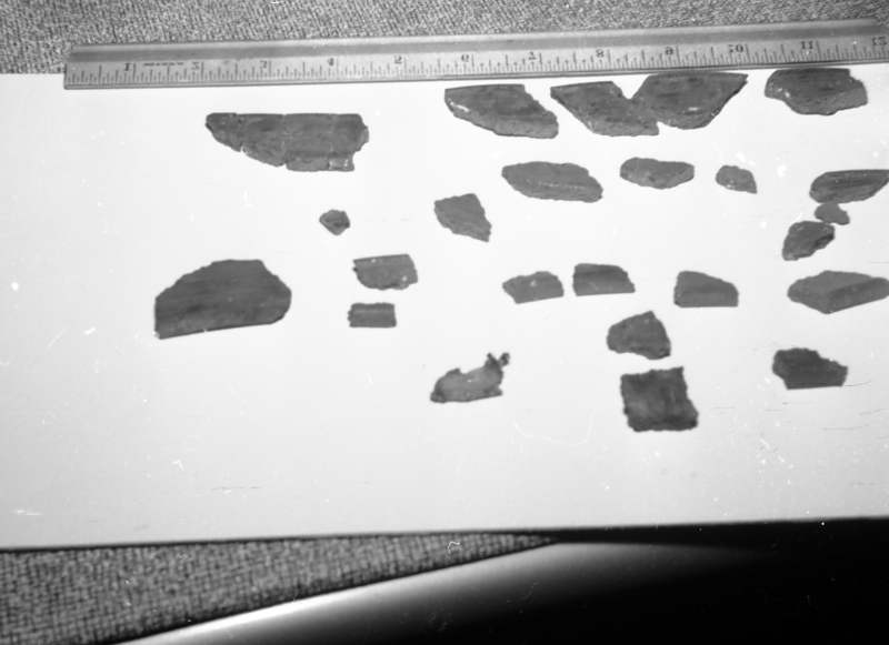 Sputnik fragments. MAS Photo by Ed Halbach