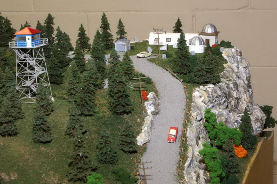 Model of MAS Observatory around 1963