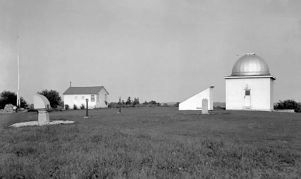 The grounds in 1941 showing the patrol camera structure.