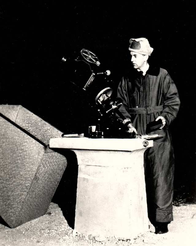 At the Patrol Camera - Ed Halbach