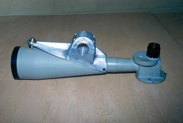 World War II surplus spotting scope.