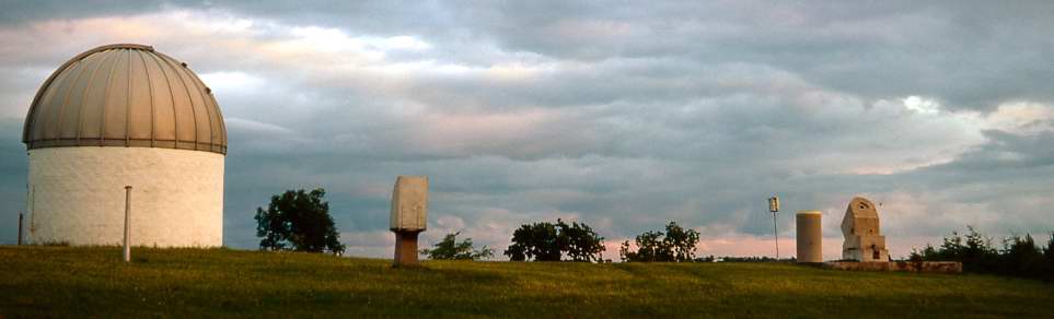 View of MAS Observatory - 1974 - Looking South