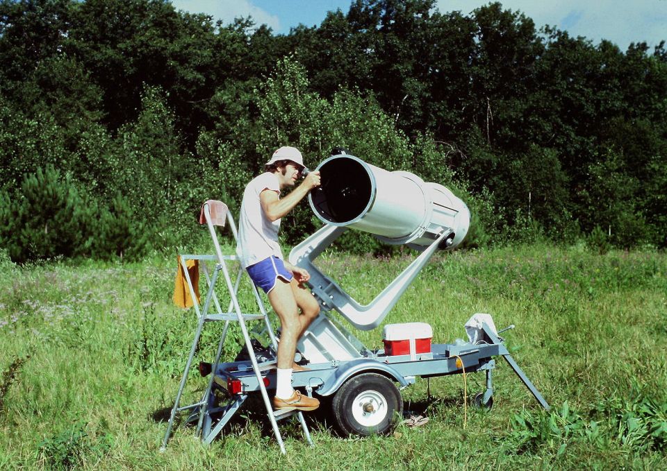 1979 - Ray Zit and his 14 inch reflector