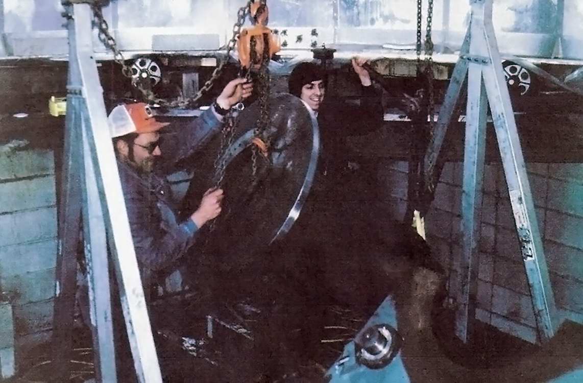 1982 - Lifting the Right Ascension ring
