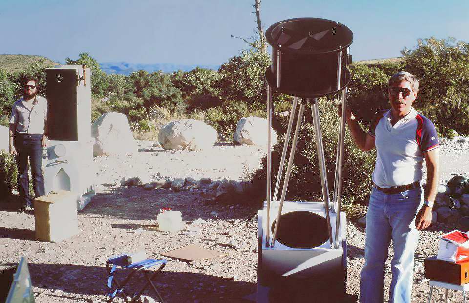 John Wat and Pete Smitka at GMNP, 1985