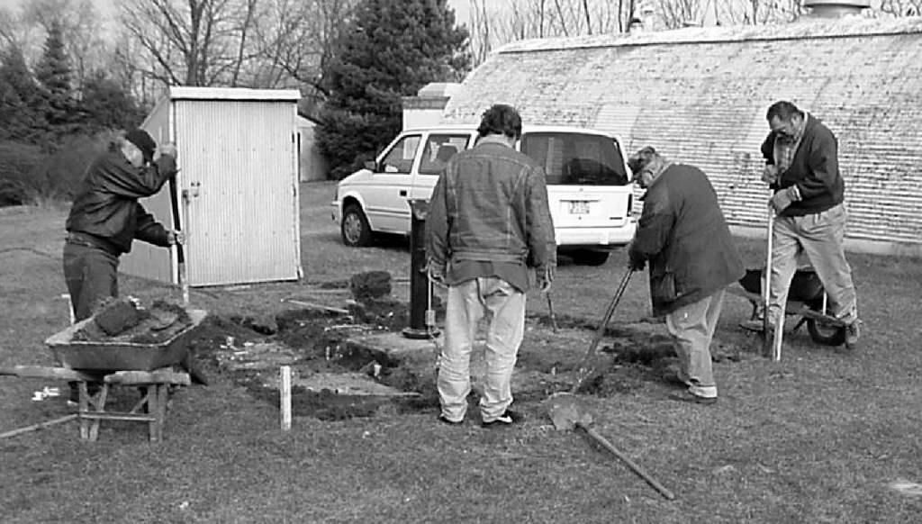 Albrecht Observatory construction