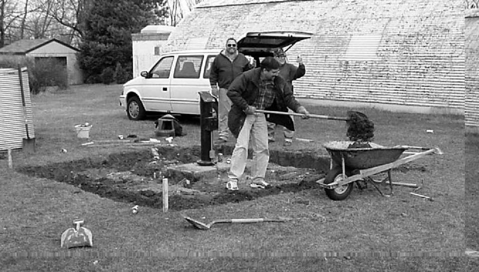 Albrecht Observatory construction