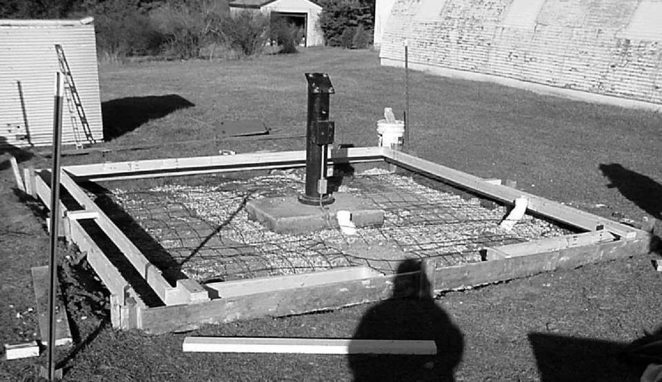 Albrecht Observatory Construction