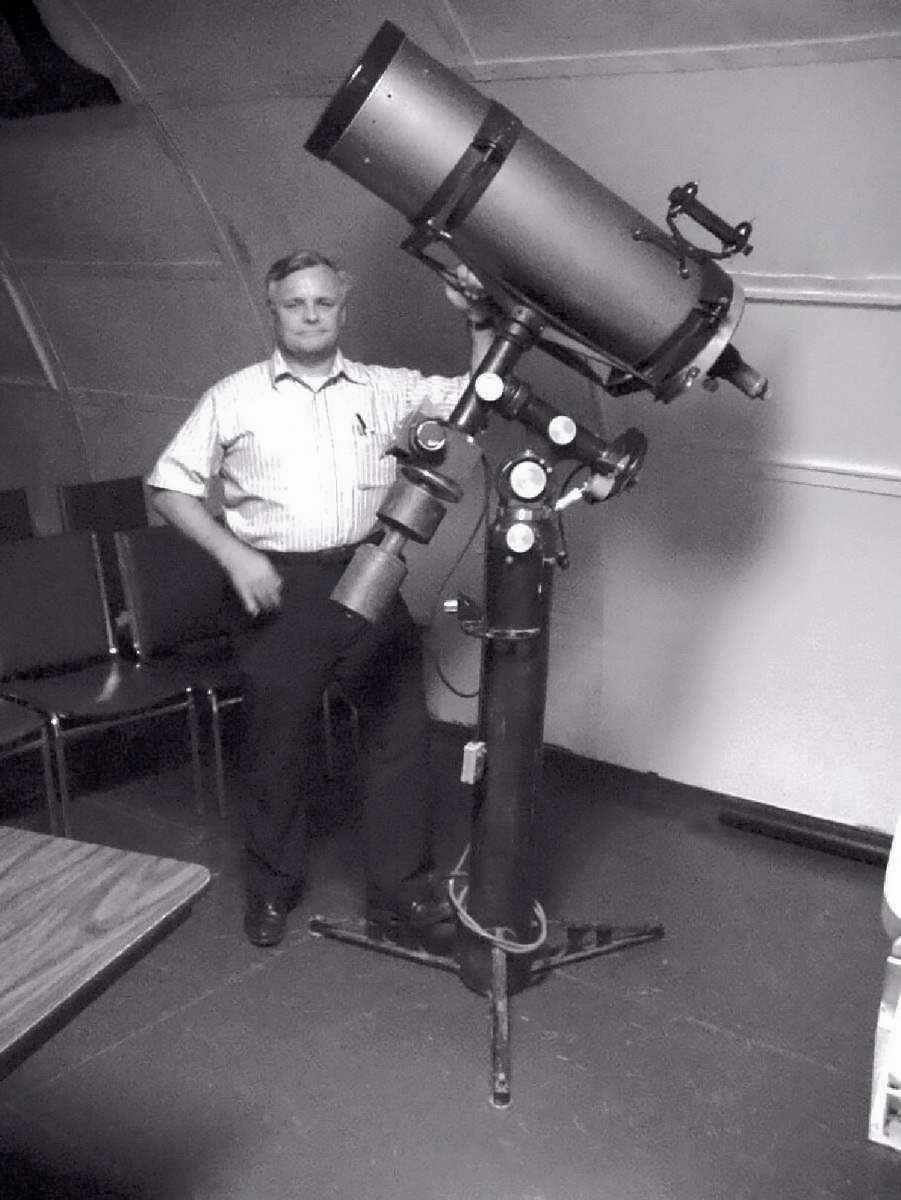 Scott Jamieson with the Ceolla Reflector