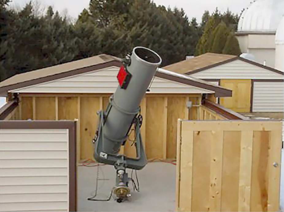 Ray Zit Observatory - As it looked from 2001 - 2014 with Ray Zit's 14-inch reflector.