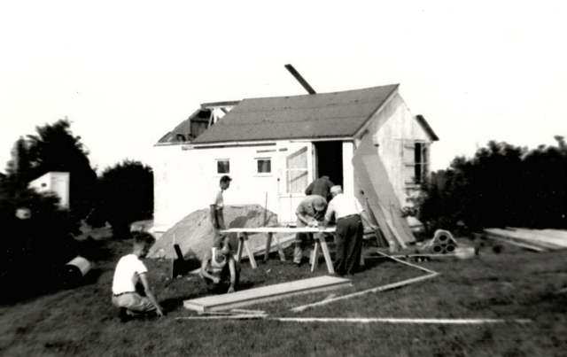 Clubhouse rebuild for addition of subterranean workshop