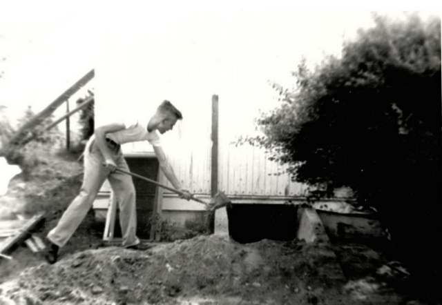 Clubhouse rebuild for addition of subterranean workshop
