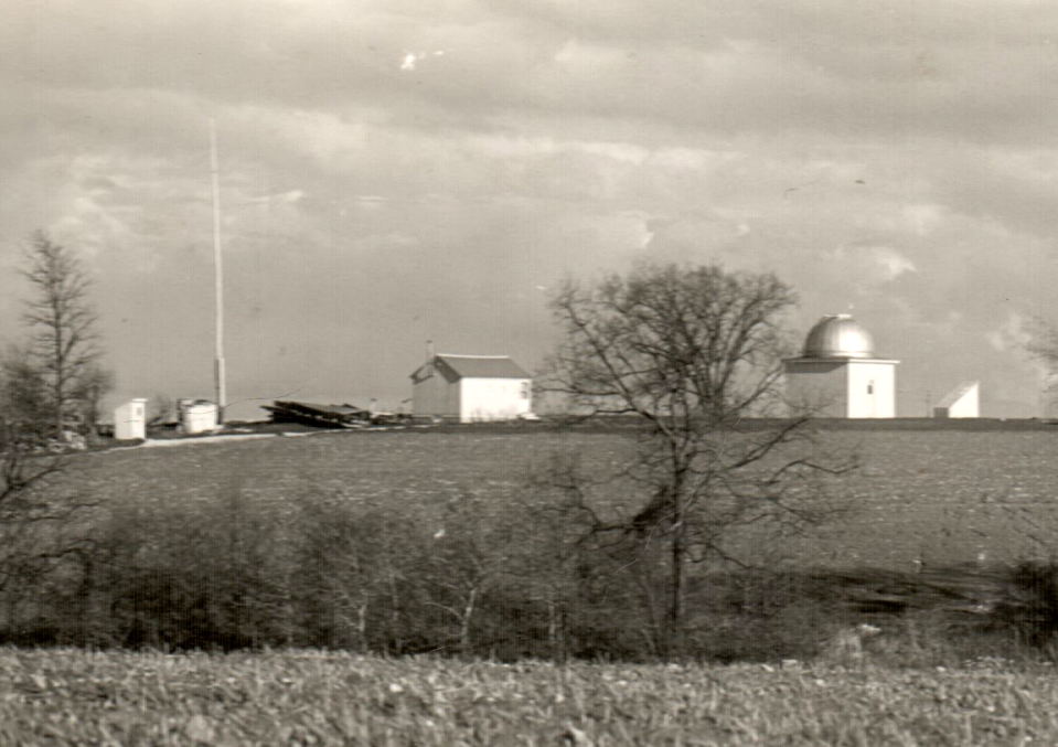 Observatory view from the northwest.