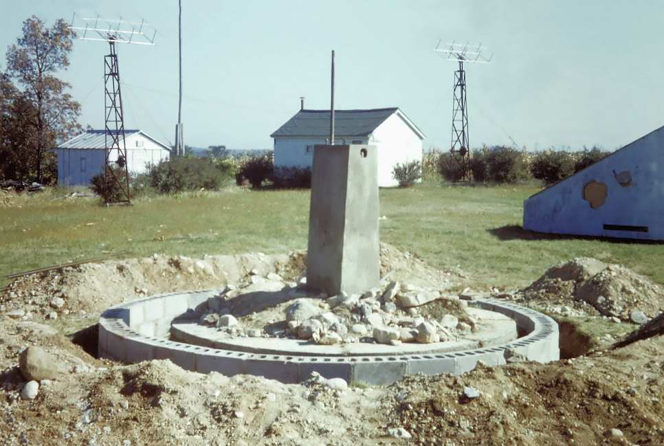 Buckstaff Observatory construction