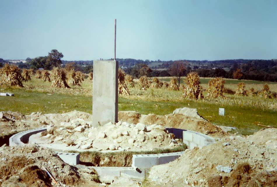 Buckstaff Observatory construction