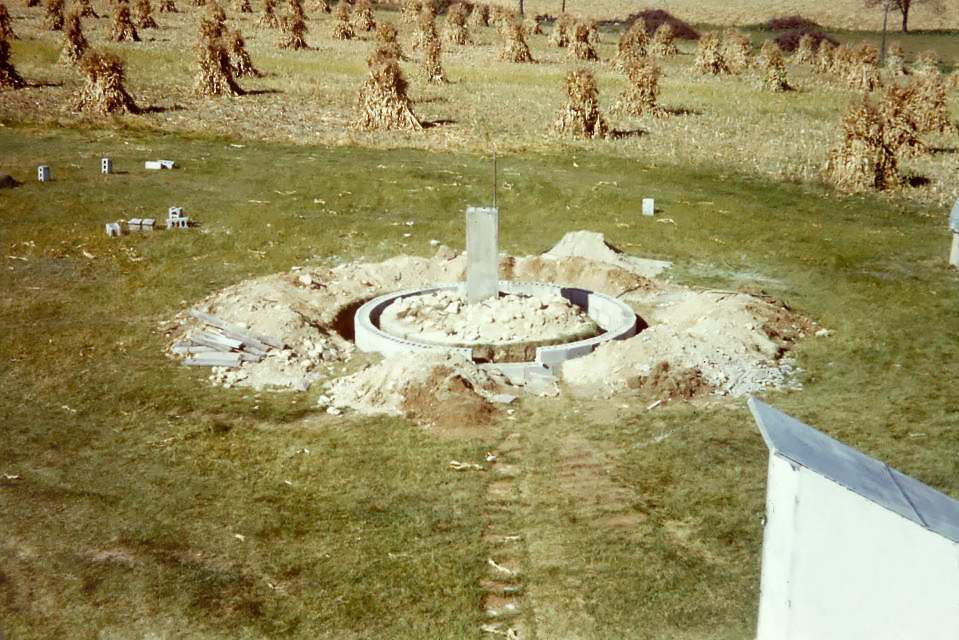 Buckstaff Observatory construction