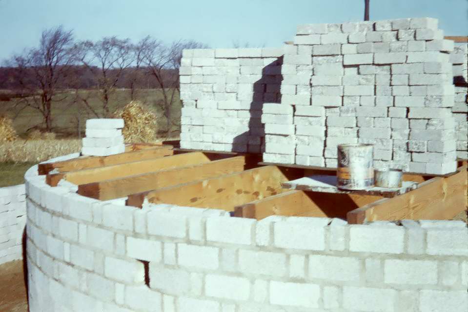 Buckstaff Observatory construction