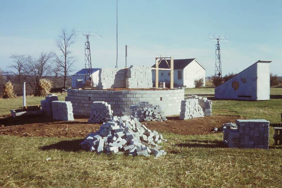 Buckstaff Observatory construction