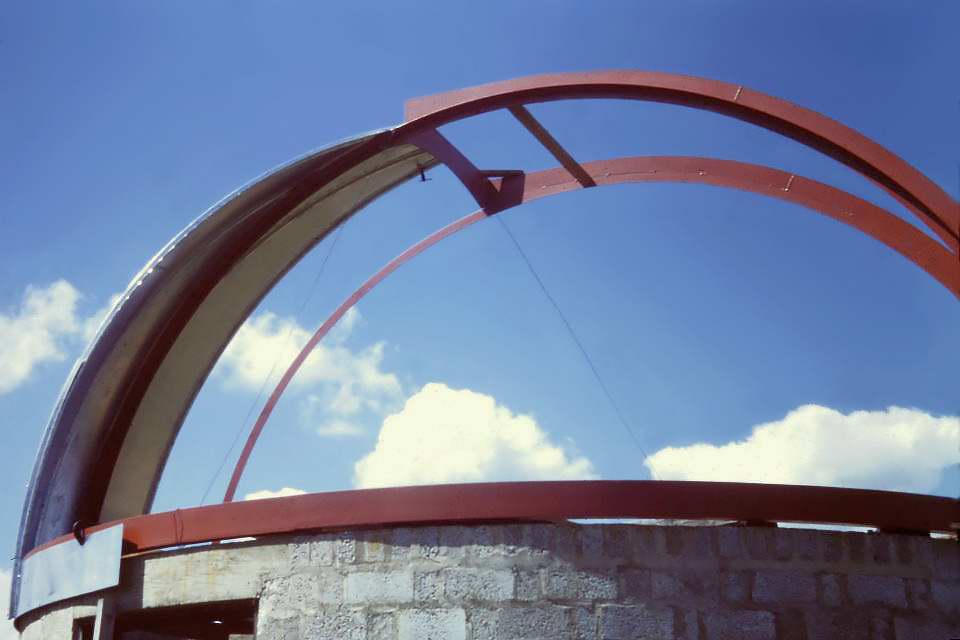 Buckstaff Observatory construction