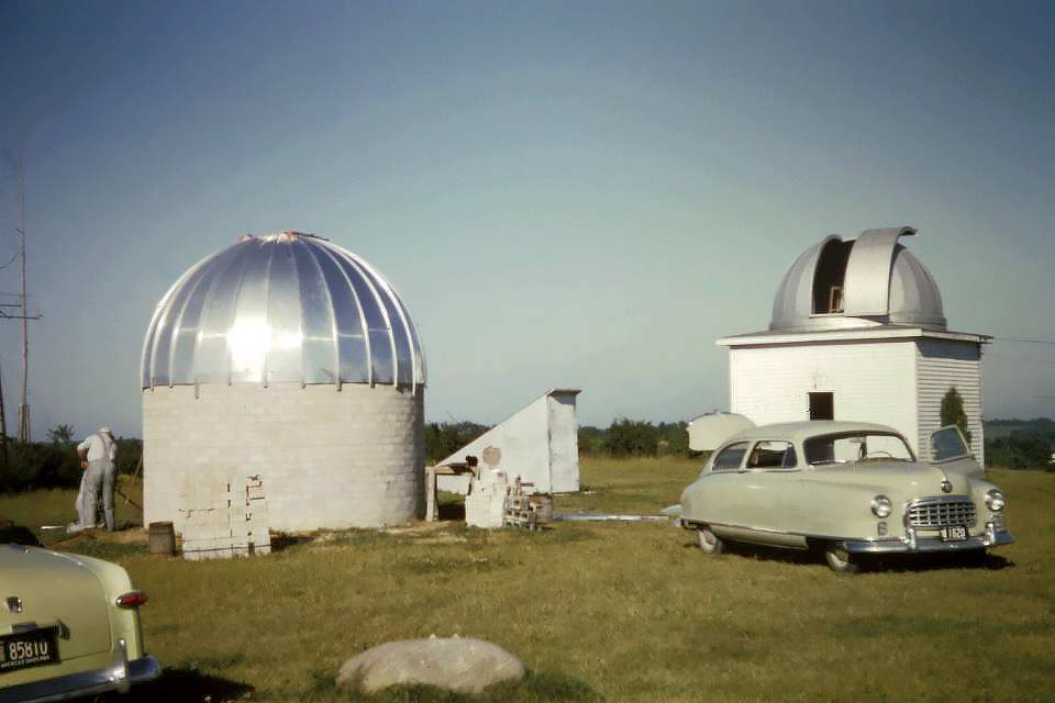Buckstaff Observatory construction