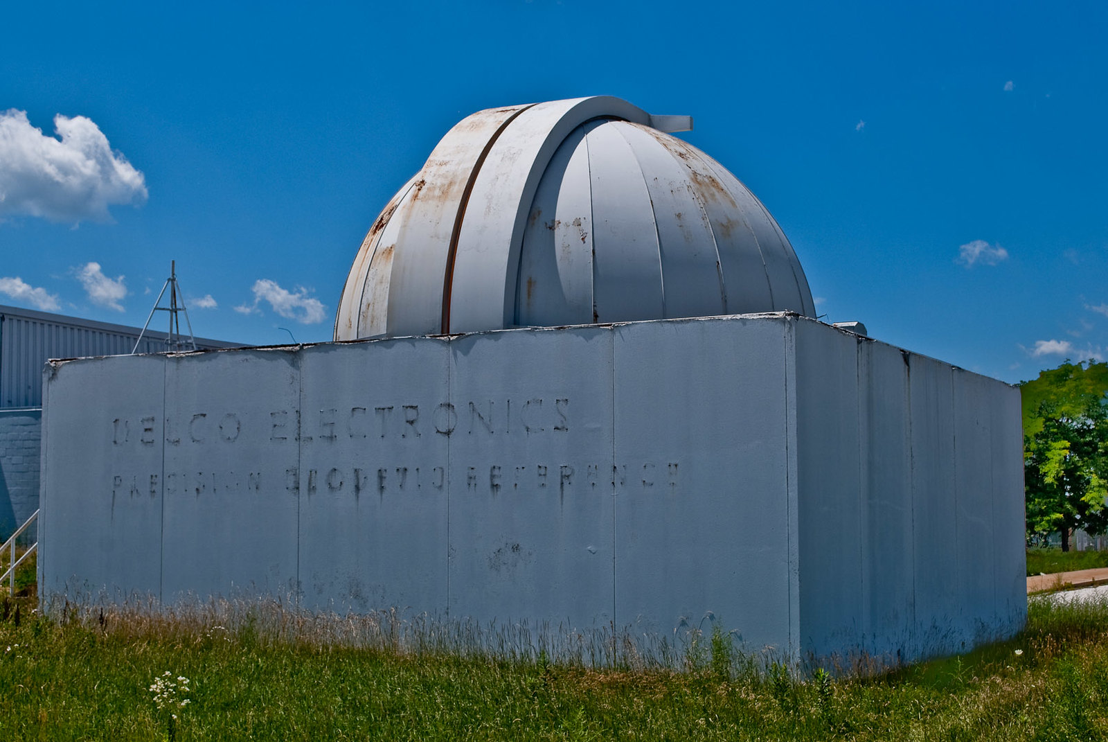 Delco 22 foot dome designed by Bill Albrecht Delco 22 foot dome designed by Bill Albrecht
