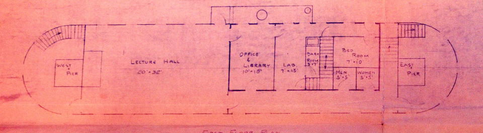 Ground level plan.