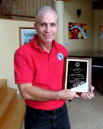 Gene Hanson rReceives the Astronomical League Webmaster Award