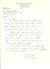 Letter from Sarah F Kuiper (spouse??) to Elizabeth Wight MAS VP