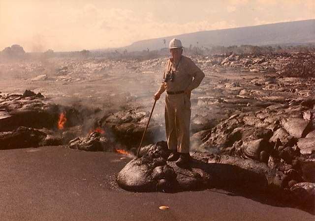 Bill Albrecht at Kileaua