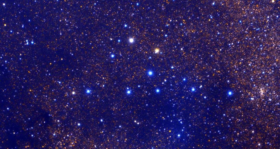 Coathanger Asterism. MAS image. Coathanger Asterism. MAS image.