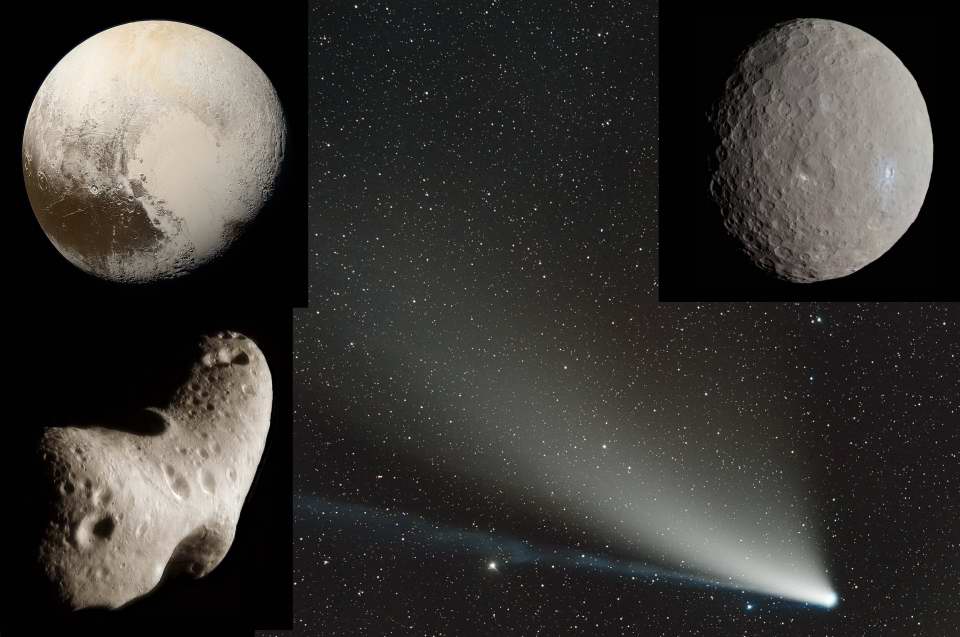 Small Solar System Bodies - NASA and MAS images Small Solar System Bodies - NASA and MAS images