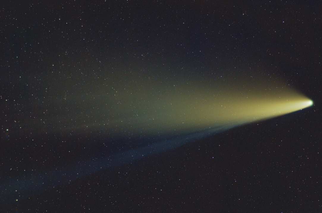 Comet 2020/F3 Neowise. MAS image. Comet Neowise. MAS image.