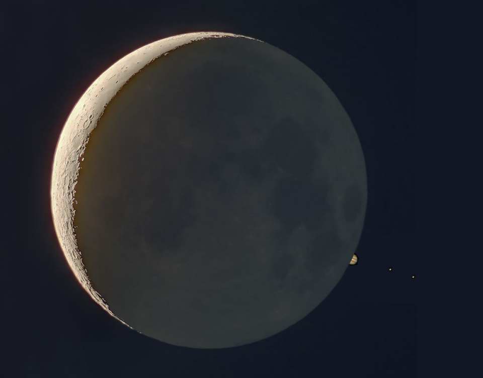 Jupiter Occultation. MAS Image. Jupiter Occultation. MAS Image.