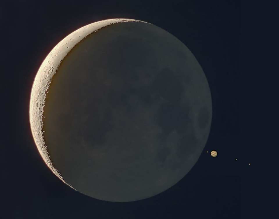 Jupiter Occultation. MAS Image. Jupiter Occultation. MAS Image.