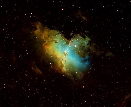 New images from the Z Scope Eagle Nebula