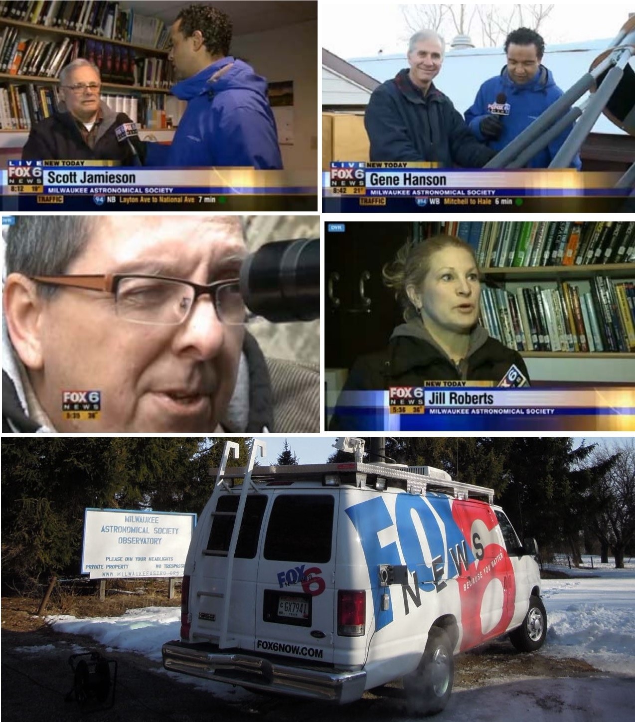 Click to see this image full size Fox News 6 Visits the Observatory