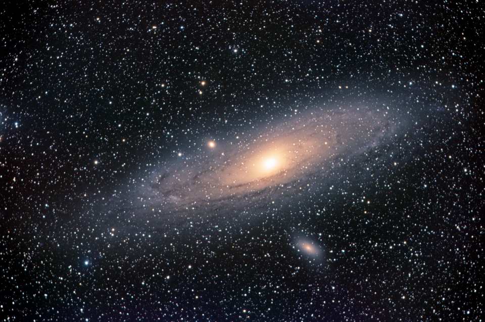 Andromeda Galaxy, M31 from White Mound County Park