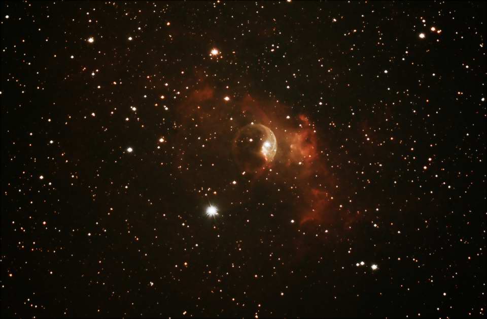 NGC 7635 - 
		Bubble Nebula  