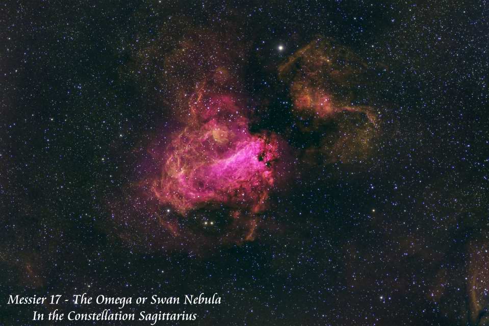 M17 - The Nebula with too many names.  