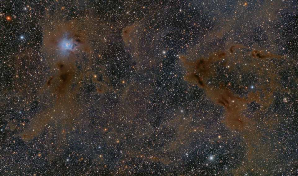 The Iris and the Clouds of Cepheus