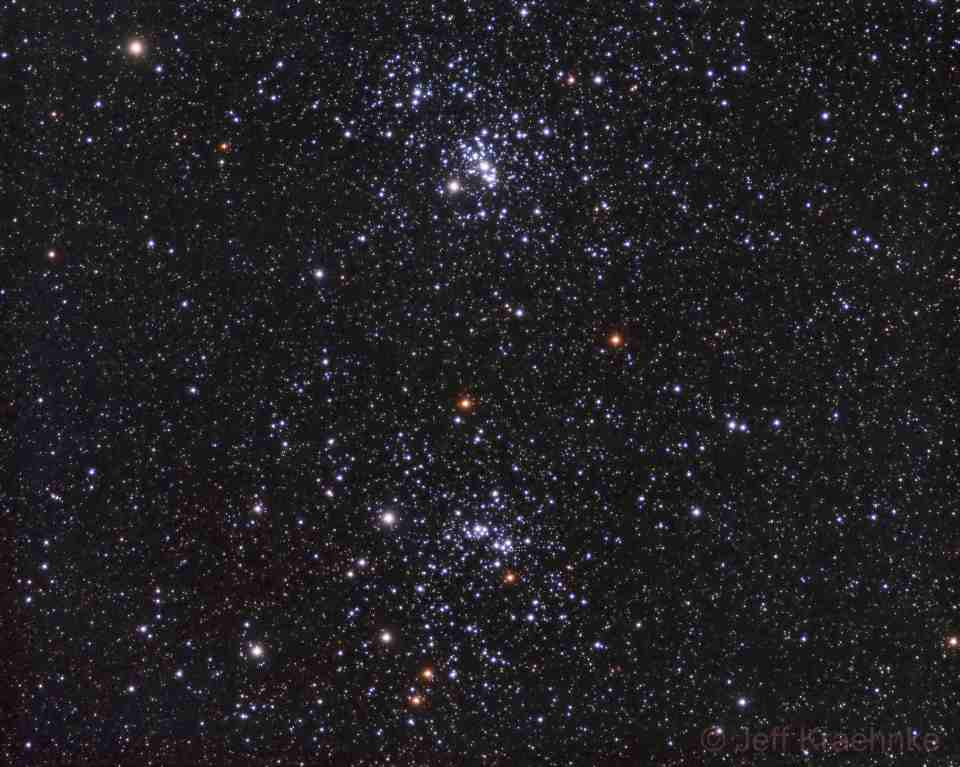 Double Cluster - NGC 869 and 884 by Jeff Kraehnke 