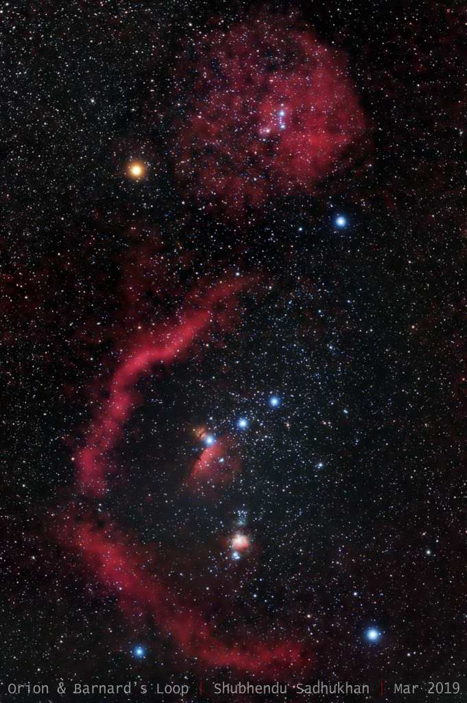 Orion and Barnard's Loop