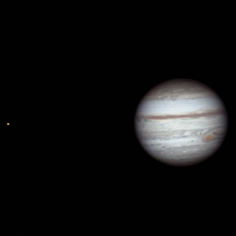 Jupiter, Io, and Europa 09-Sept-2022