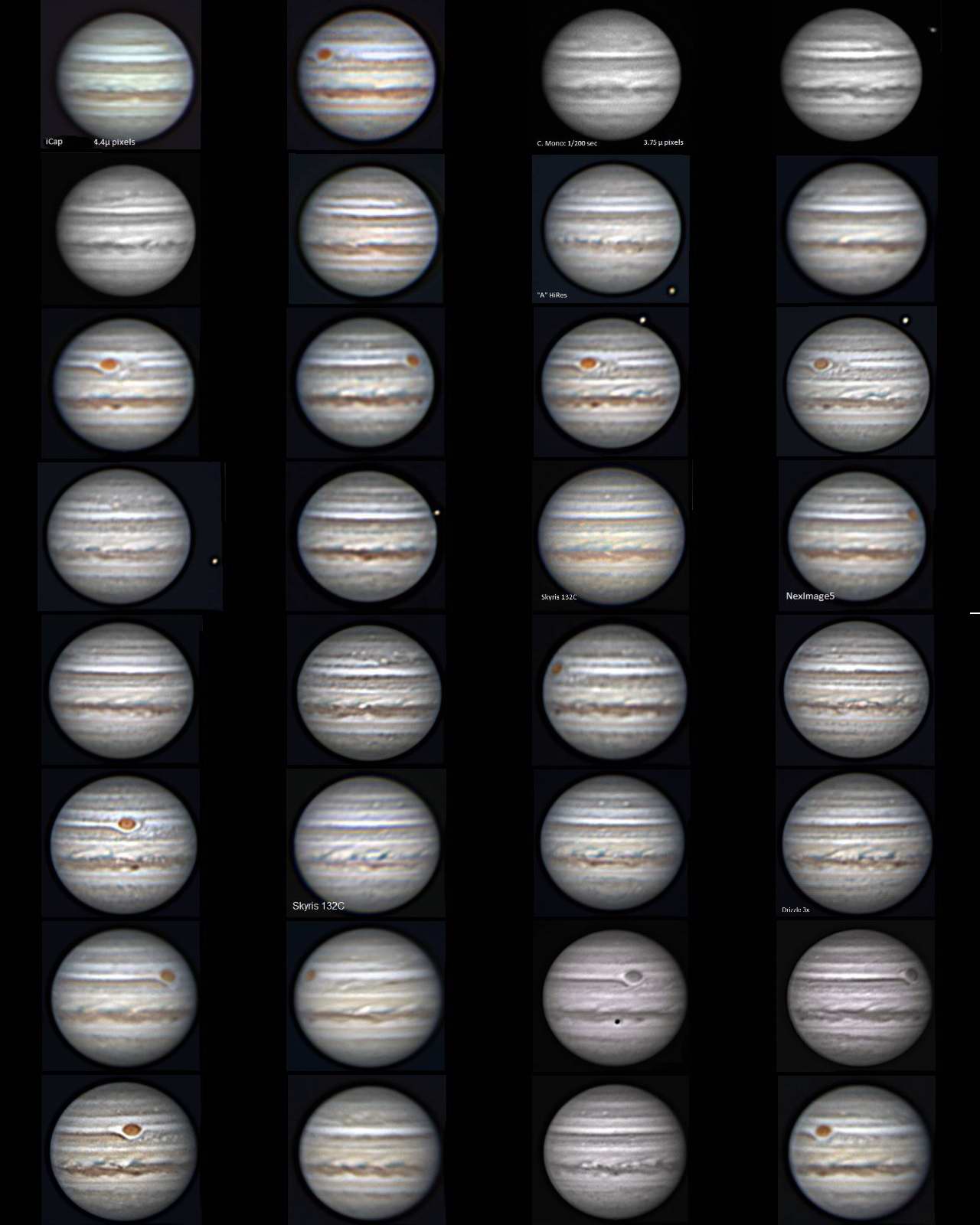 Jupiter 
		Collage - 2018