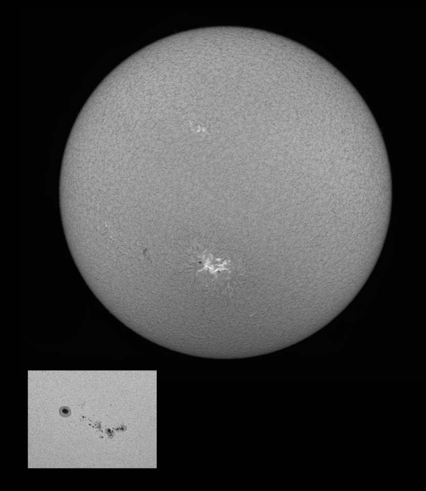 Sun - AR2781 - Ha and Whitelight