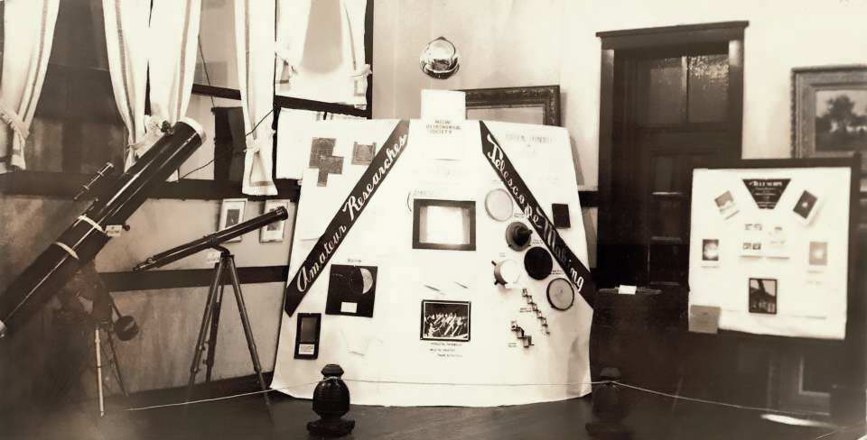Ed Halbach's 1934 Milwaukee Hobby Council display for the MAS