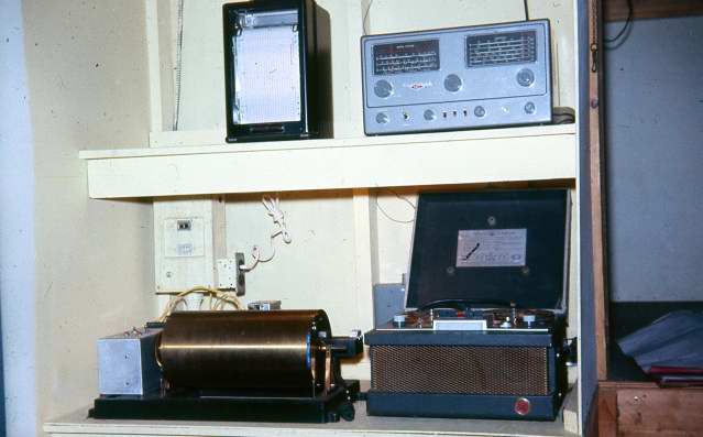 1965 - Quonset Office - Recording equipment