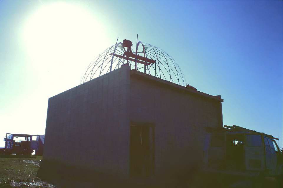 November 1981 - Dome work