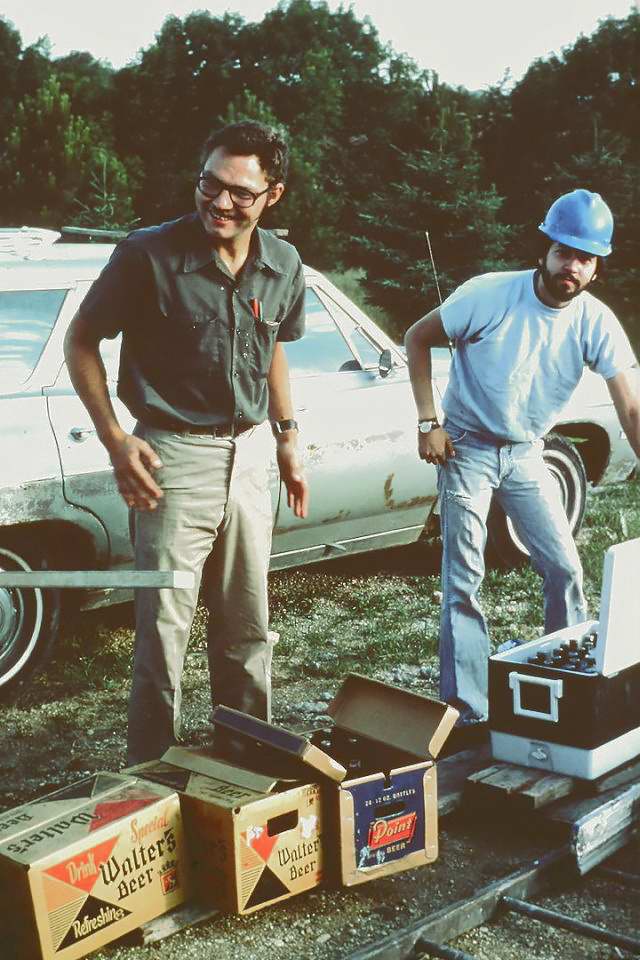 Gerry Samolyk and John Asztalos - Beverage check