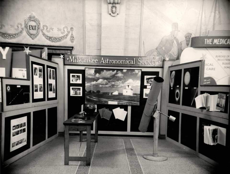 MAS display at the 1946 Milwaukee Hobby Council